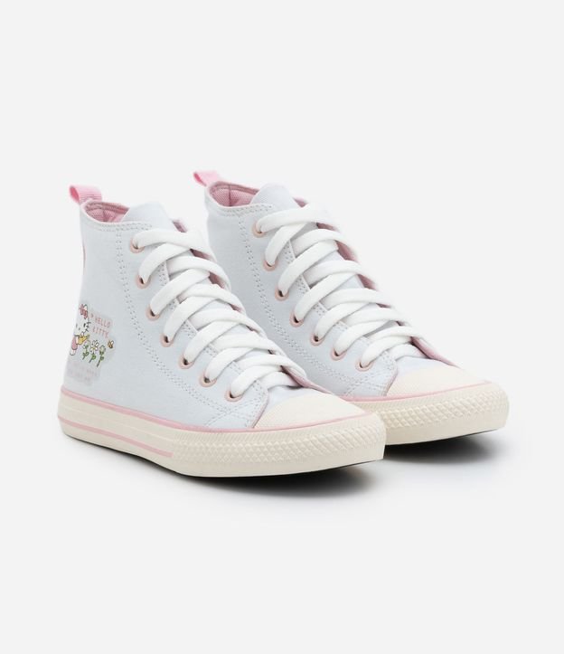 Championes Bota Infantil con Estampado de la Hello Kitty - Talle 26 al 36