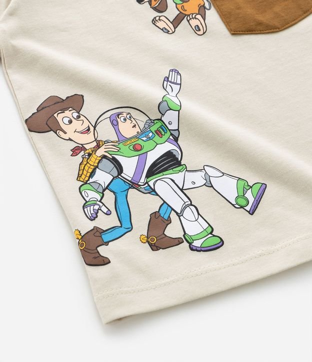 Remera Infantil con Pequeño Bolsillo y Estampado del Toy Story - Talle 1 a 5 años 6