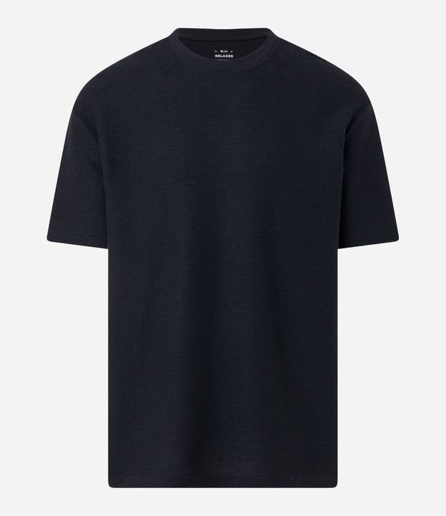 Remera Relaxed Soft con Cuello Redondo 5