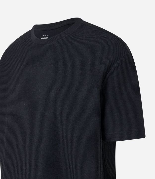 Remera Relaxed Soft con Cuello Redondo 6