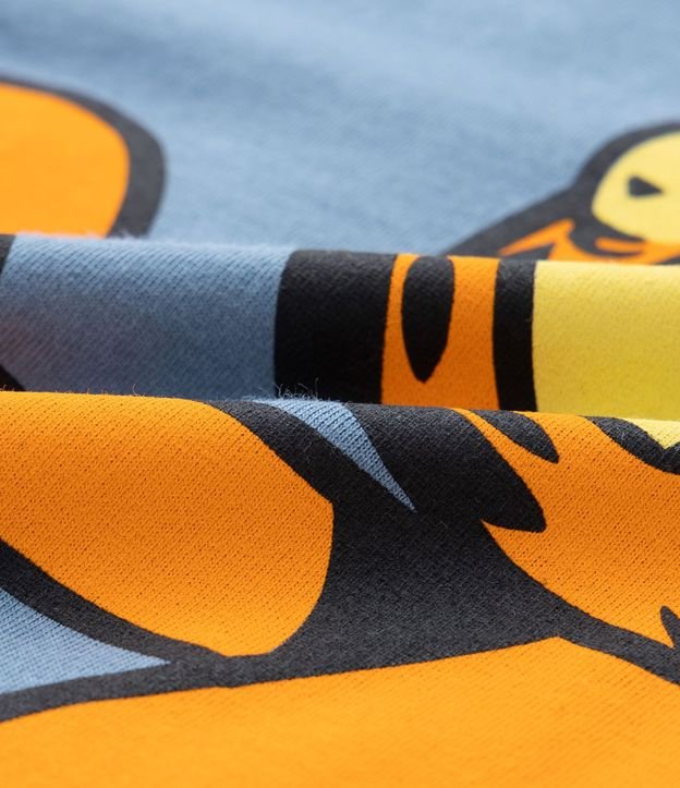 Remera Infantil con Estampa Garfield con Grafiti - Talle 5 a 14 años 5