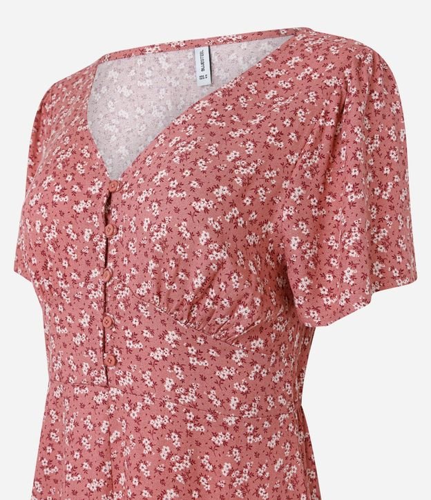 Enterito en Viscosa con Estampa Floral 8
