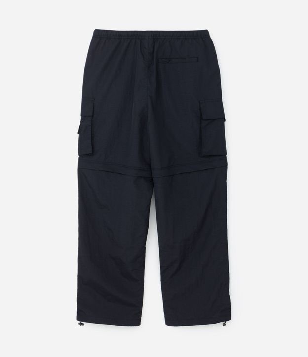 Pantalón Paper Touch Vira Bermuda con Puxador en la Parte Baja 8