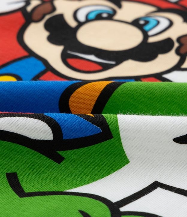 Remera Infantil con Estampado Mario y Yoshi - Talle 03 a 08 años 4