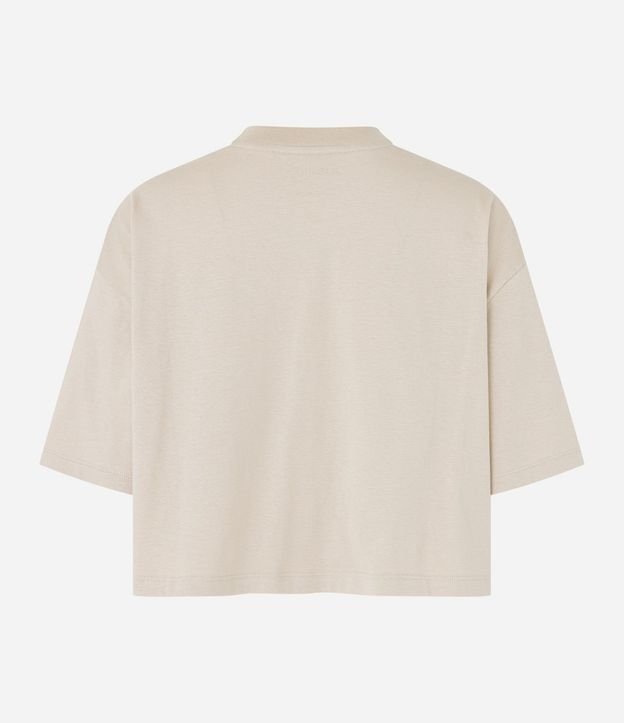 Blusa Cropped Oversized en Algodón Peruano 5