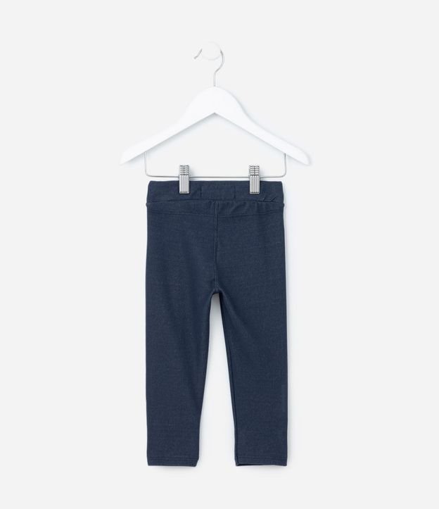 Pantalón Jegging Infantil con Volados en lo Bolsillo - Talle 1 a 5 años 3