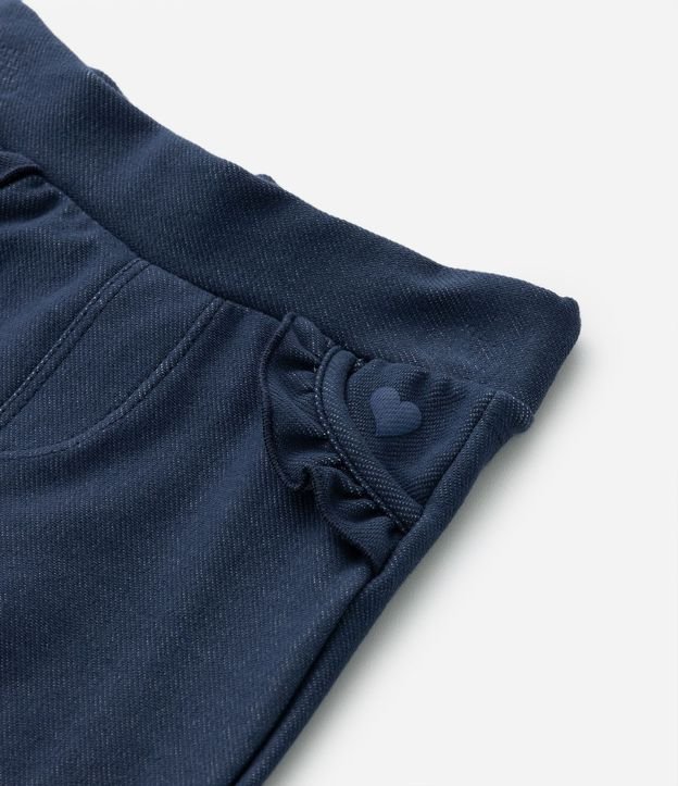 Pantalón Jegging Infantil con Volados en lo Bolsillo - Talle 1 a 5 años 7