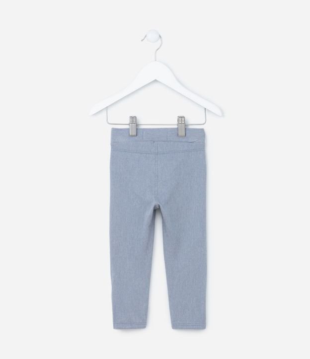 Pantalón Jegging Infantil con Volados en el Bolsillo - Talle 1 a 5 años 3