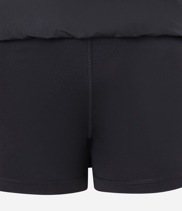 Short Pollera Deportiva con Recorte en Red 7