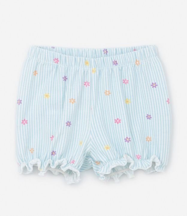 Conjunto Infantil con Volado y Moñas Aplicados - Talle 0 a 18 meses 3