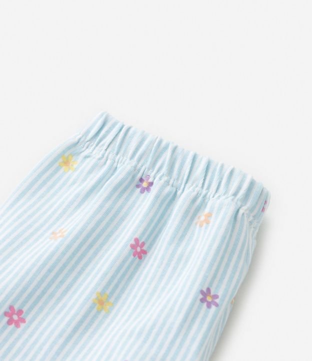Conjunto Infantil con Volado y Moñas Aplicados - Talle 0 a 18 meses 5