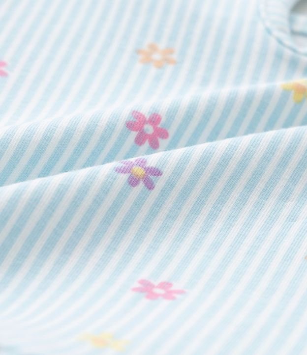 Conjunto Infantil con Volado y Moñas Aplicados - Talle 0 a 18 meses 6