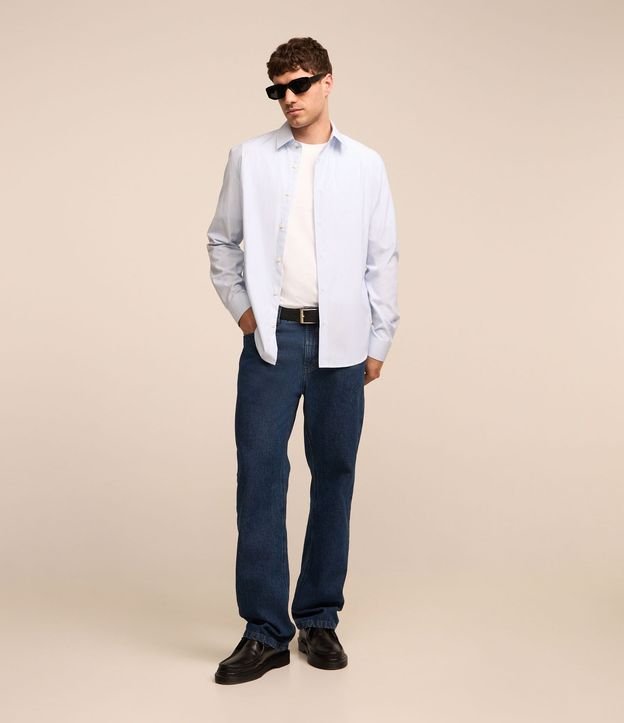 Camisa Regular en Sastrería Rayada 2