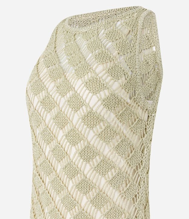 Vestido Midi de Punto con Detalles Texturizados 8