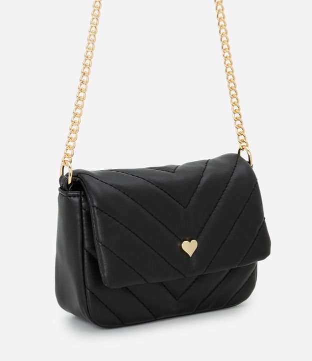 Bolso Transversal Infantil en PU con Textura Capitoneada - Talle U