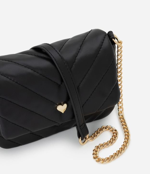 Bolso Transversal Infantil en PU con Textura Capitoneada - Talle U 5