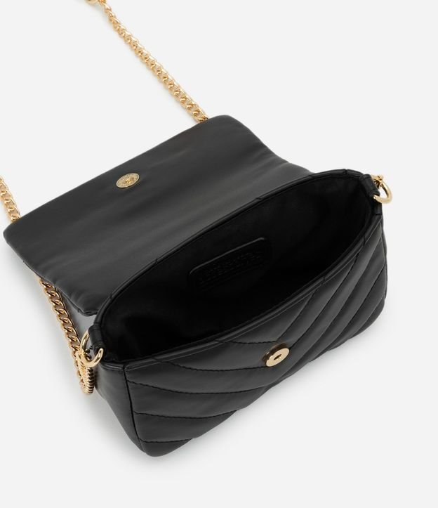 Bolso Transversal Infantil en PU con Textura Capitoneada - Talle U 6