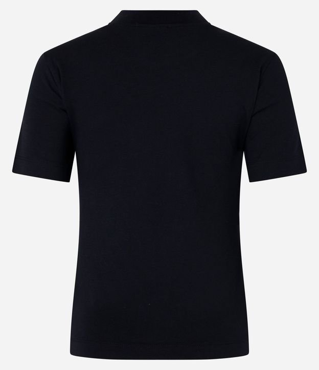Blusa en Rib con Cuello Redondo 7