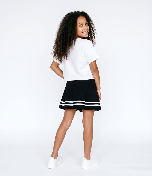 Remera Cropped con Estampa de Garabatos - Talle 5 a 14 años 7