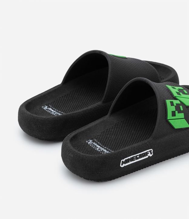Sandalia Slide Infantil con Patch Minecraft - Talle 27 al 34 3