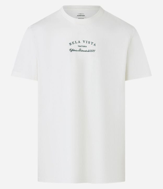 Remera en Algodón con Estampa Trattoria 5