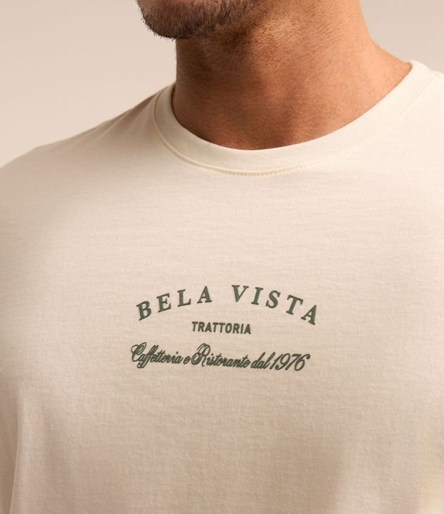 Remera en Algodón con Estampa Trattoria 4