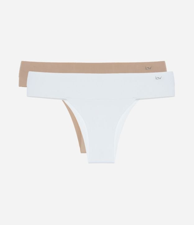 Kit 02 Bombachas Bikini Sin Costura