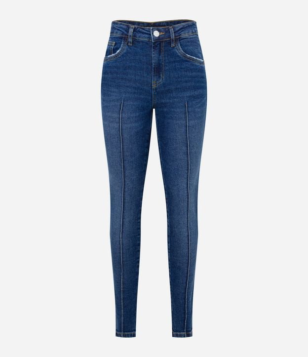 Pantalón Skinny en Jeans con Detalle Delantero 6