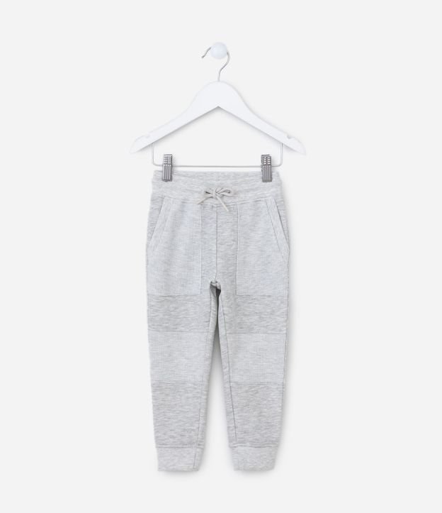 Pantalón Infantil con Recortes y Texturas - Talle 1 a 6 años 2