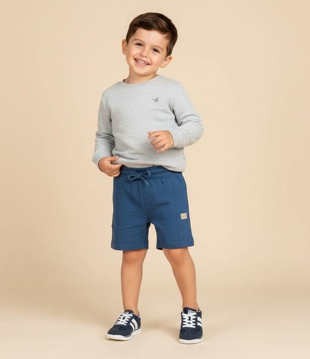 Buzo Infantil con Bordado Dino - Talle 1 a 6 años