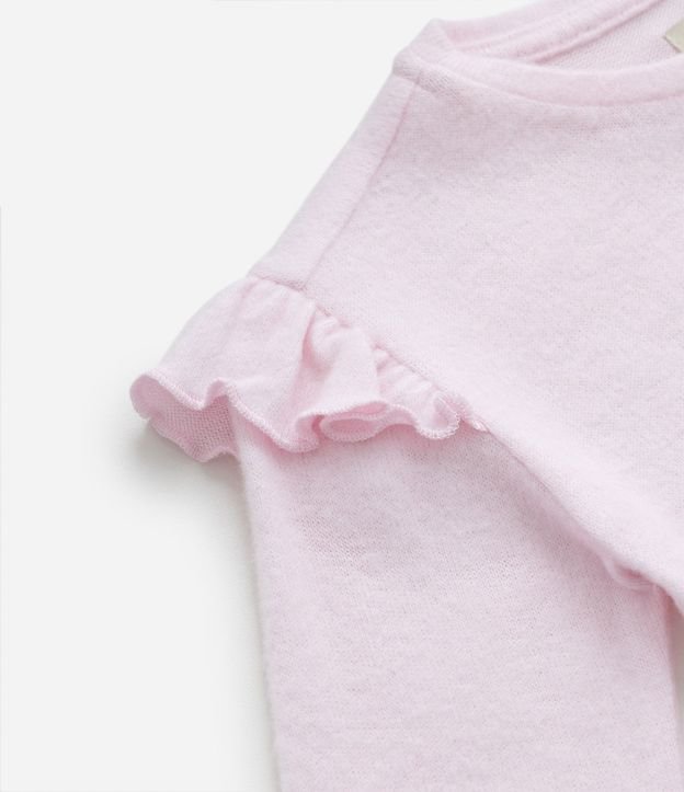 Blusa Infantil en Punto con Volados - Talle 1 a 5 años 7