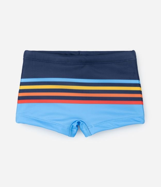 Sunga Boxer Infantil con Estampa de Rayas - Talle 5 a 14 años 2