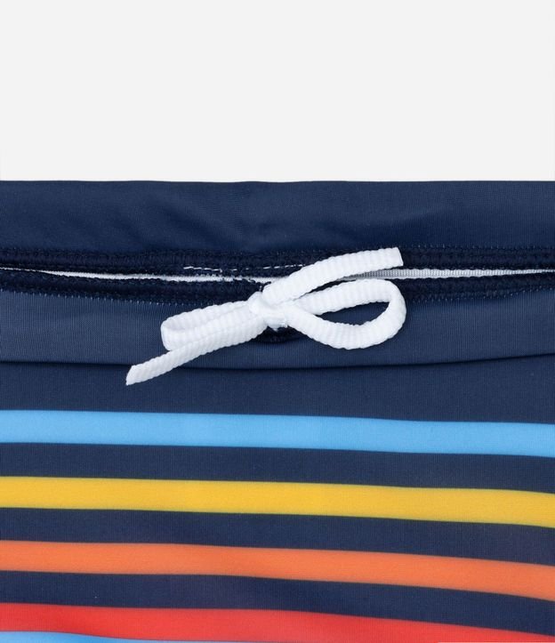 Sunga Boxer Infantil con Estampa de Rayas - Talle 5 a 14 años 4