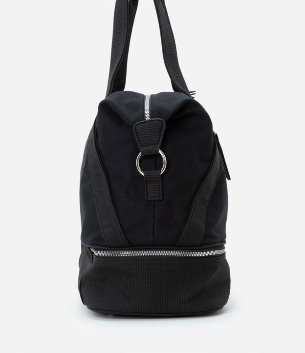 Bolso Maleta Grande con Cierre Contrastante y Asa Doble 4