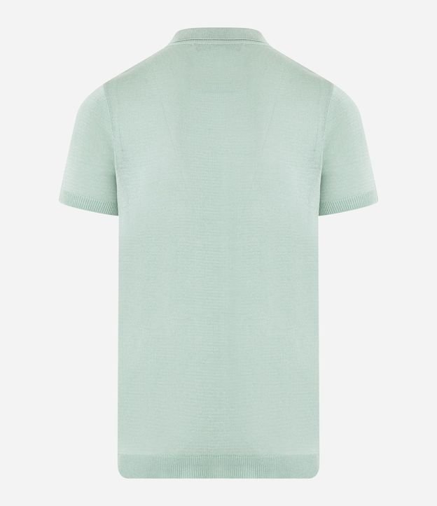 Remera Polo en Punto con Cuello V 8