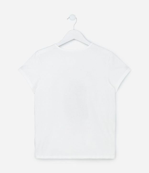 Remera Evasê Infantil con Estampado de Lady Capybara - Talle 5 a 14 años 3
