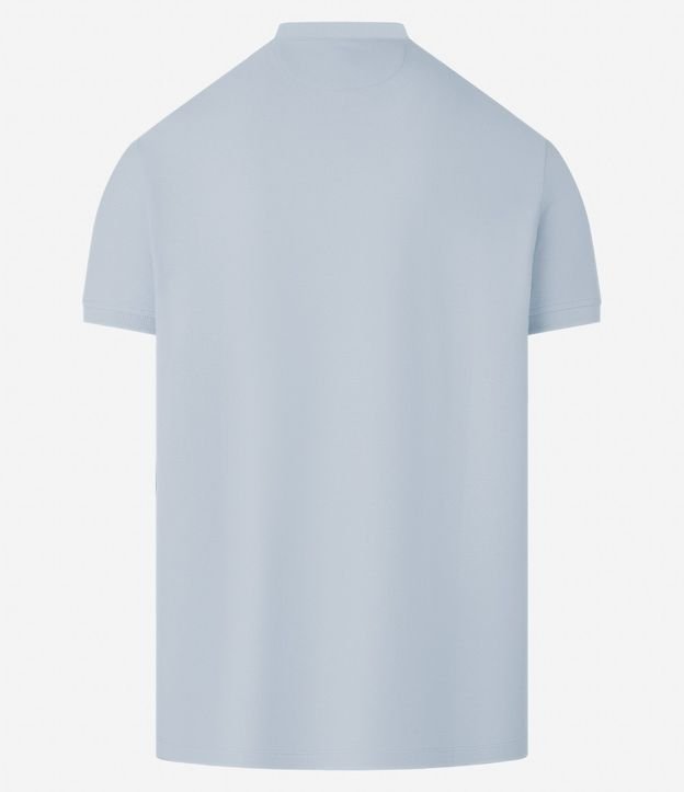 Camisa Polo Slim en Piquet Texturizado con Cuello Polo 3