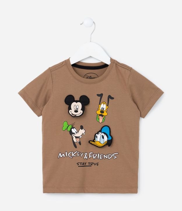 Remera Infantil con Estampa Mickey y Amigos - Talle 1 a 5 años 2