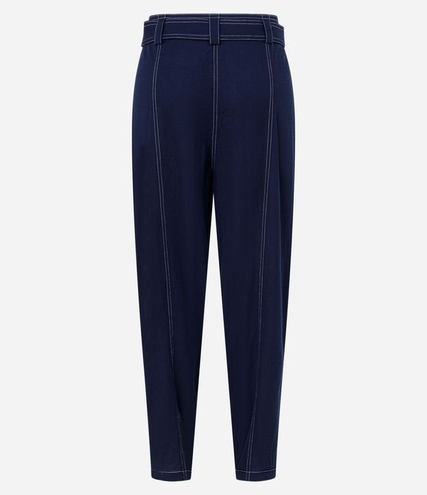 Pantalón Piquet Pespontada con Faixa 6