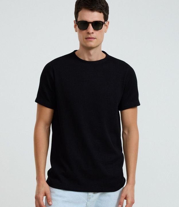 Remera Texturizada en Media Malla 3