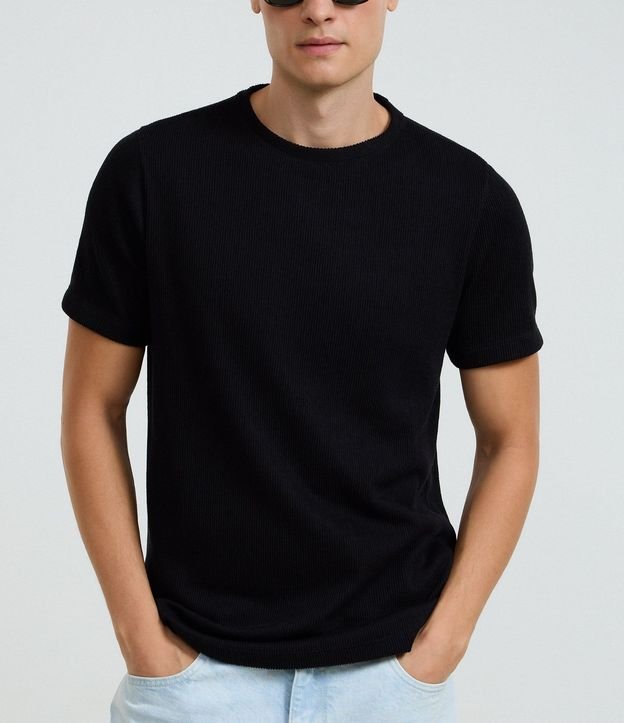 Remera Texturizada en Media Malla 6
