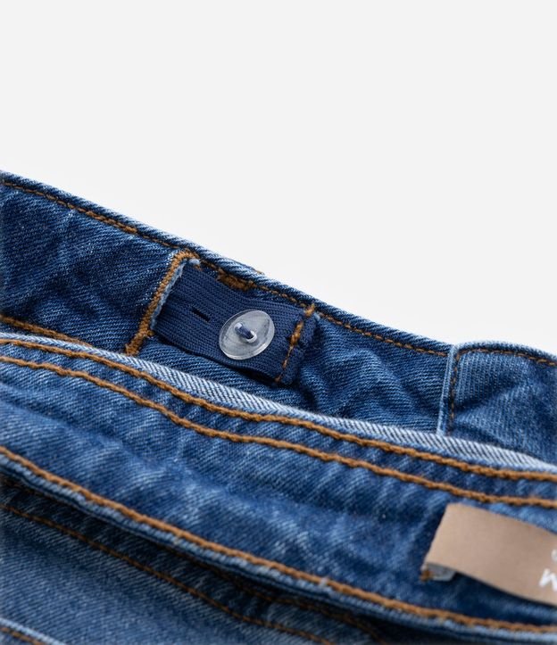 Bermuda Ciclista en Jeans con Terminación Deshilachada Curve & Plus Size 8
