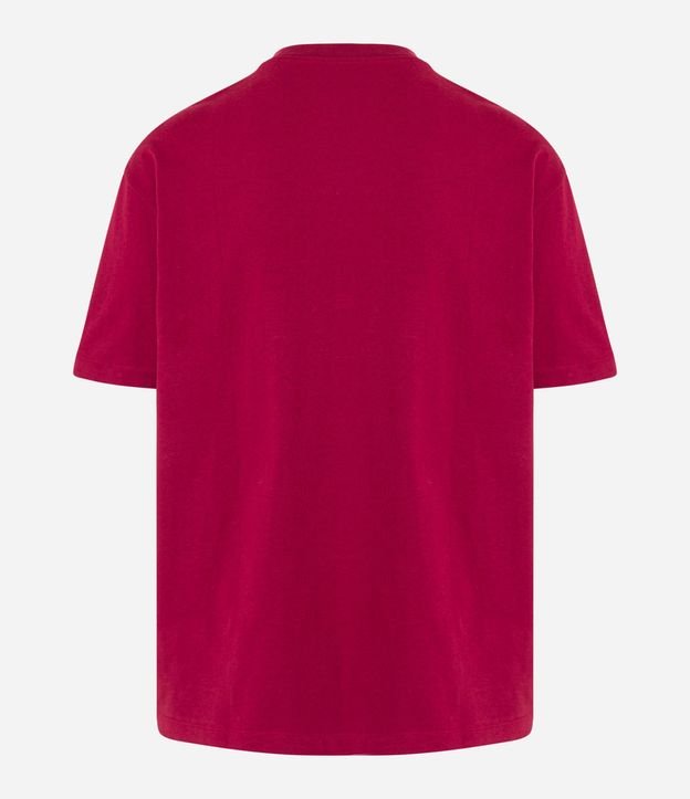 Remera Relaxed en Algodón con Efecto Grueso 6