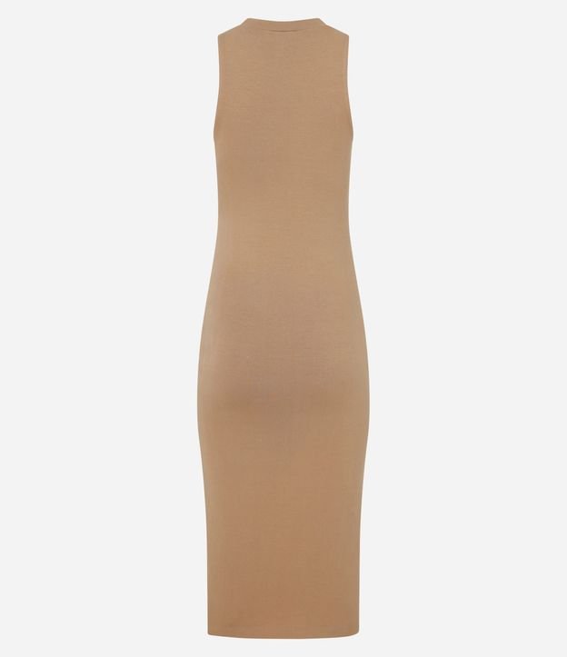 Vestido Midi en Rib Básico 7