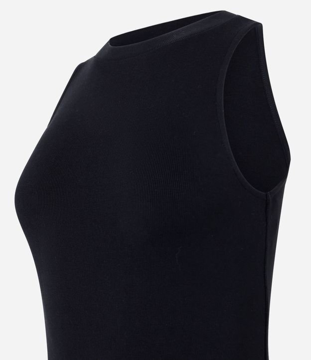 Vestido Midi en Rib Básico 3