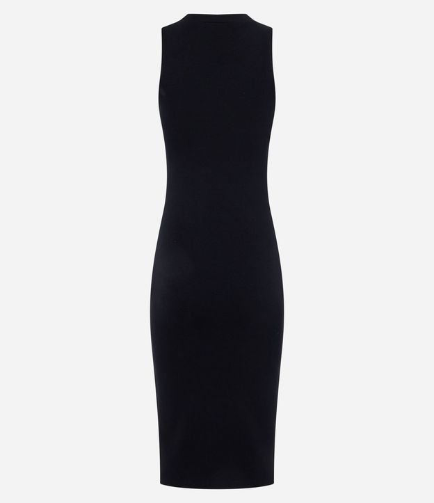 Vestido Midi en Rib Básico 4