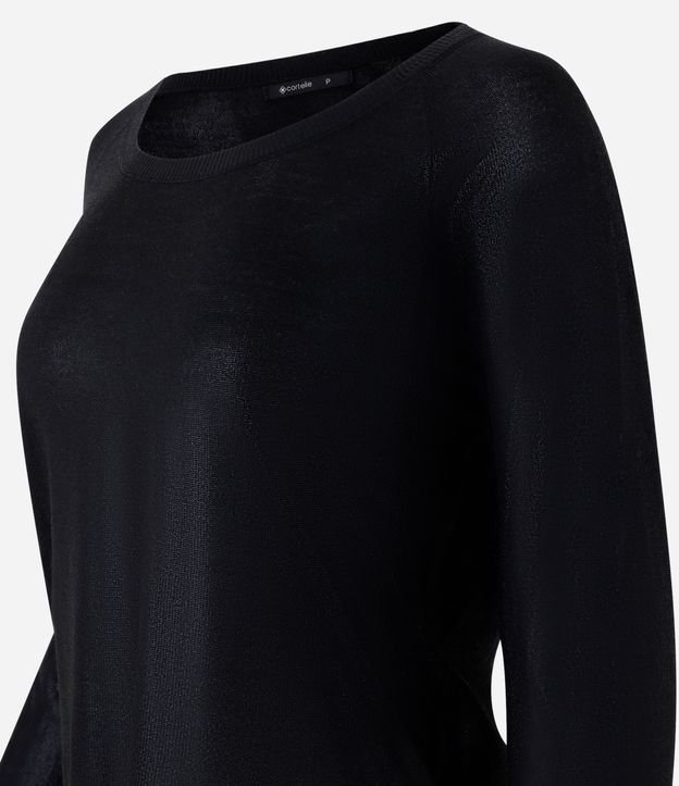 Blusa en Punto con Sisa Raglán y Foil 10