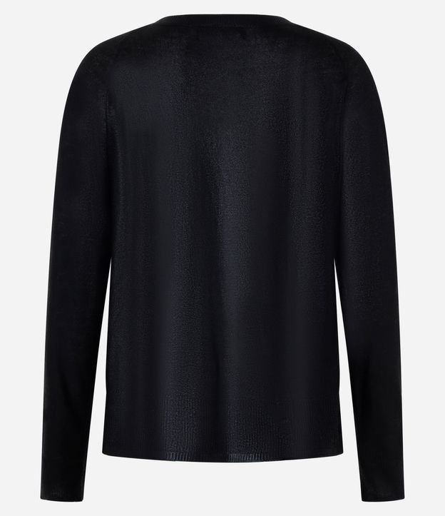 Blusa en Punto con Sisa Raglán y Foil 11