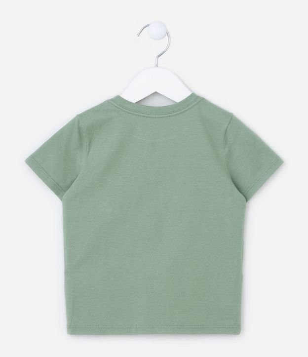 Remera Comfort Infantil con Bolsillo Estampado de Hipopótamo - Talle 1 a 5 años 3