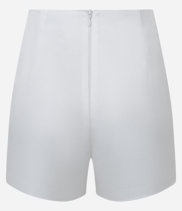 Short Corto en Crepé con Superposición 6